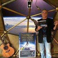 Jason Klassi and his book The Everyday Space Traveler with a foreword by Apollo 11 moonwalker Buzz Aldrin