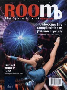 Room, The Space Journal is published by Aerospace International Research Center GmBH in Vienna, Austria and Sodium Media in London, Great Britain
